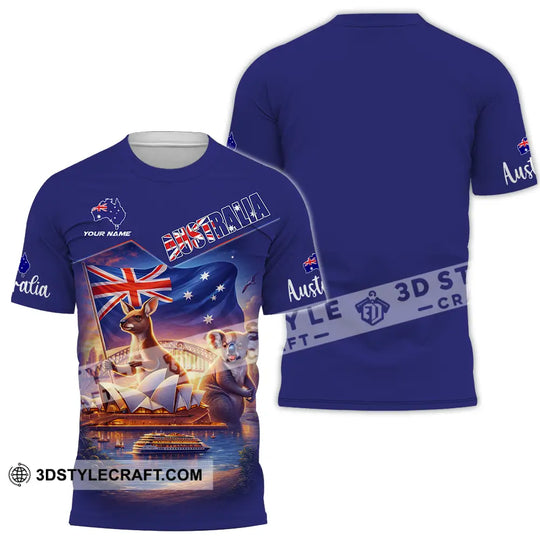 Unisex Shirt - Custom Australia 3D Shirt style option 2