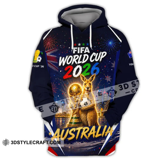 Unisex Shirt - Custom Australia World Cup 2026 Shirt style option 2