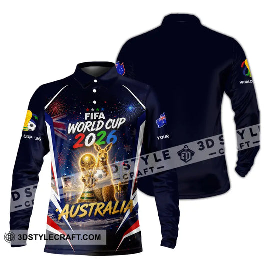 Unisex Shirt - Custom Australia World Cup 2026 Shirt style option 4