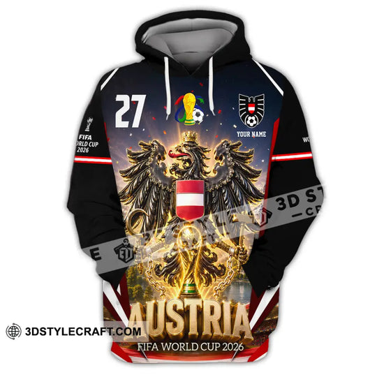 Unisex Shirt - Custom Austria World Cup 2026 Shirt style option 2