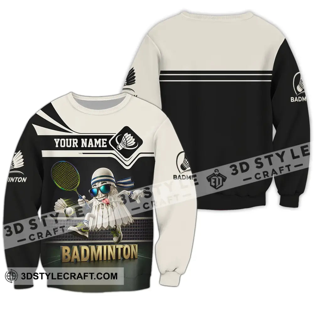 Unisex Shirt - Custom Badminton Shirt - Long Sleeve / S - T-shirt