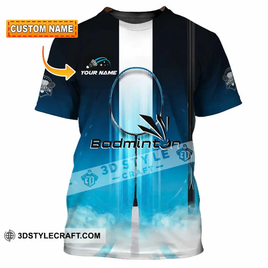 Unisex Shirt - Custom Badminton Shirt style option 1