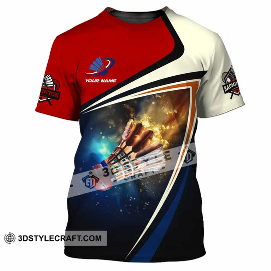 Unisex Shirt - Custom Badminton Shirt style option 4