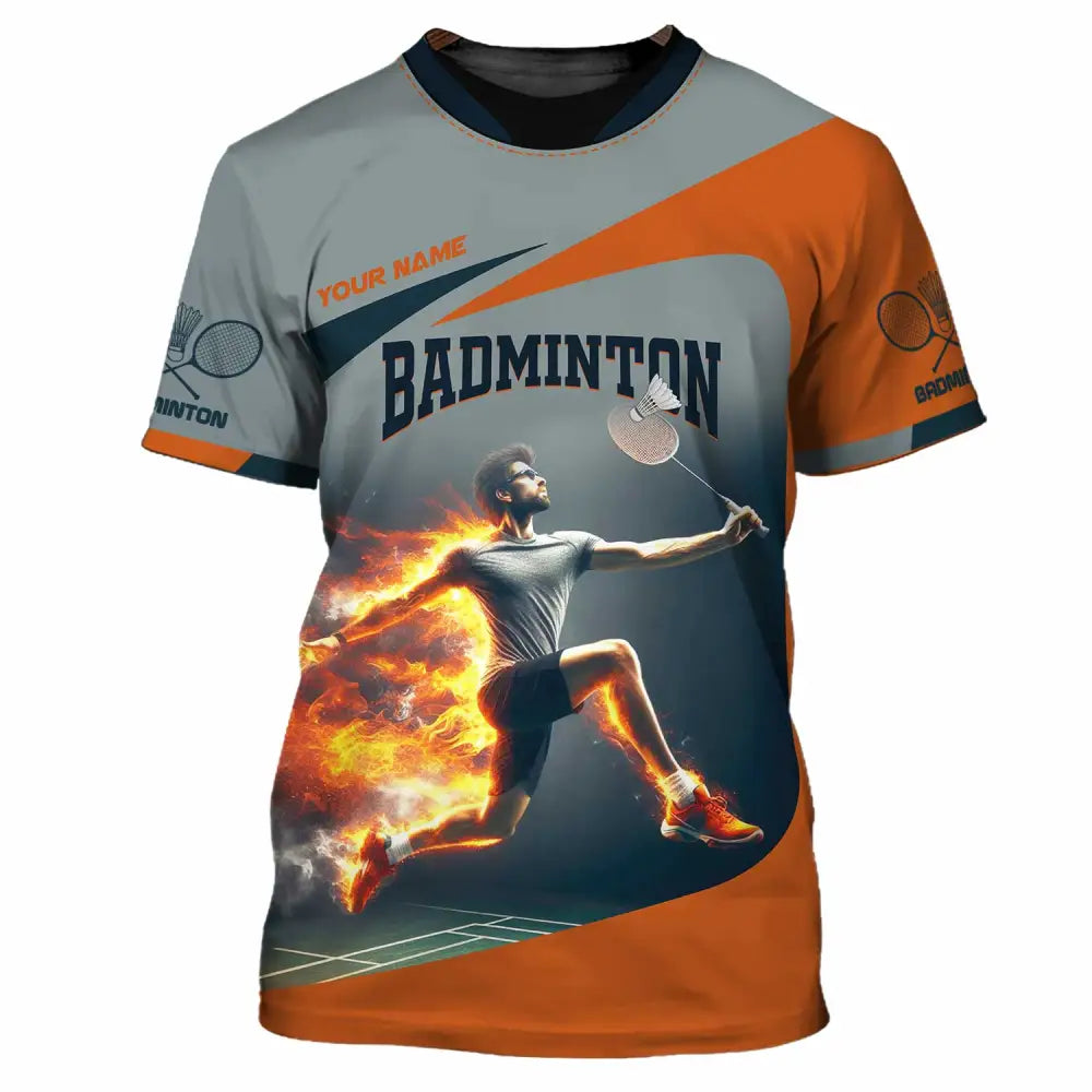 Unisex Shirt - Custom Badminton Shirt T-Shirt / S T-shirt