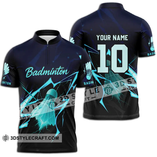 Unisex Shirt - Custom Badminton Shirt style option 2