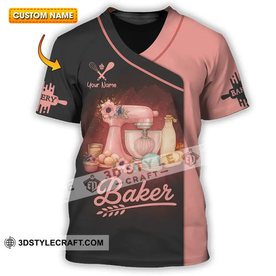 Unisex Shirt - Custom Baker Lover Shirt style option 1