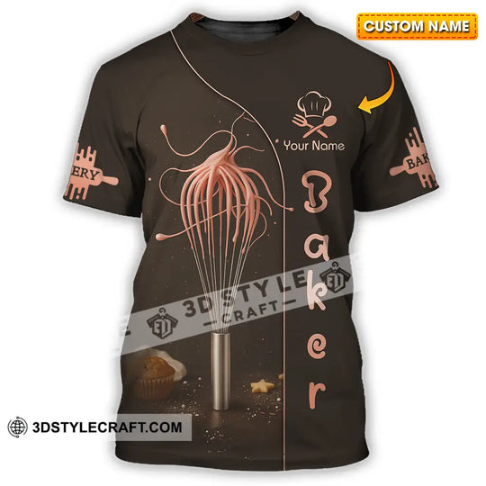 Unisex Shirt - Custom Baker Lover Shirt style option 1