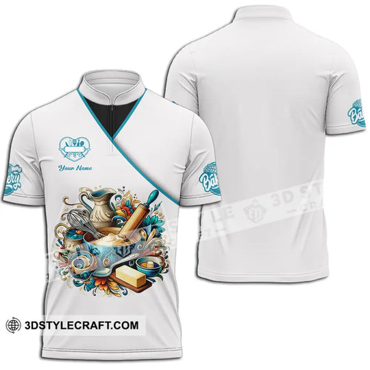 Unisex Shirt - Custom Bakery 3D Shirt style option 2