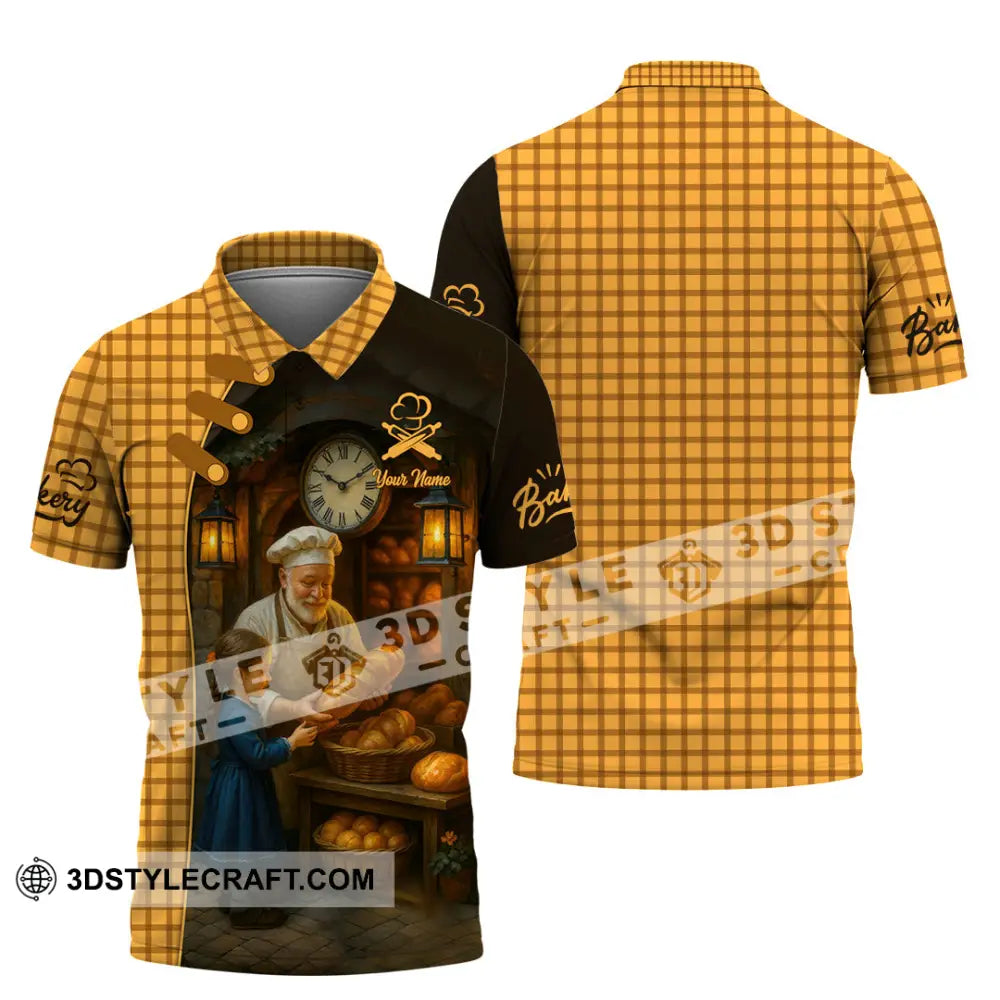 Unisex Shirt - Custom Bakery Shirt Polo Shirt / S T-shirt