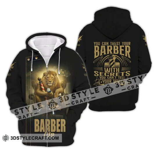 Unisex Shirt - Custom Barber Life Shirt style option 2