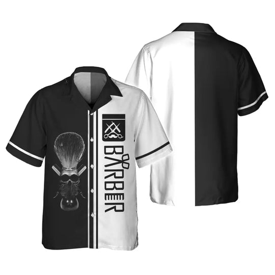 Unisex Shirt, Custom Barber Shirt, Personalized Name Shirt For Hairstylists style option 3