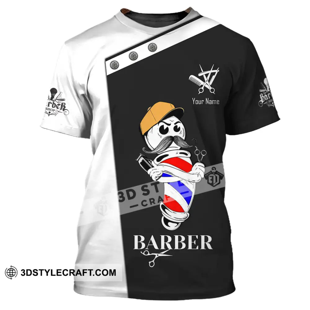 Unisex Shirt Custom Barber Shirt T Shirt / S T shirt