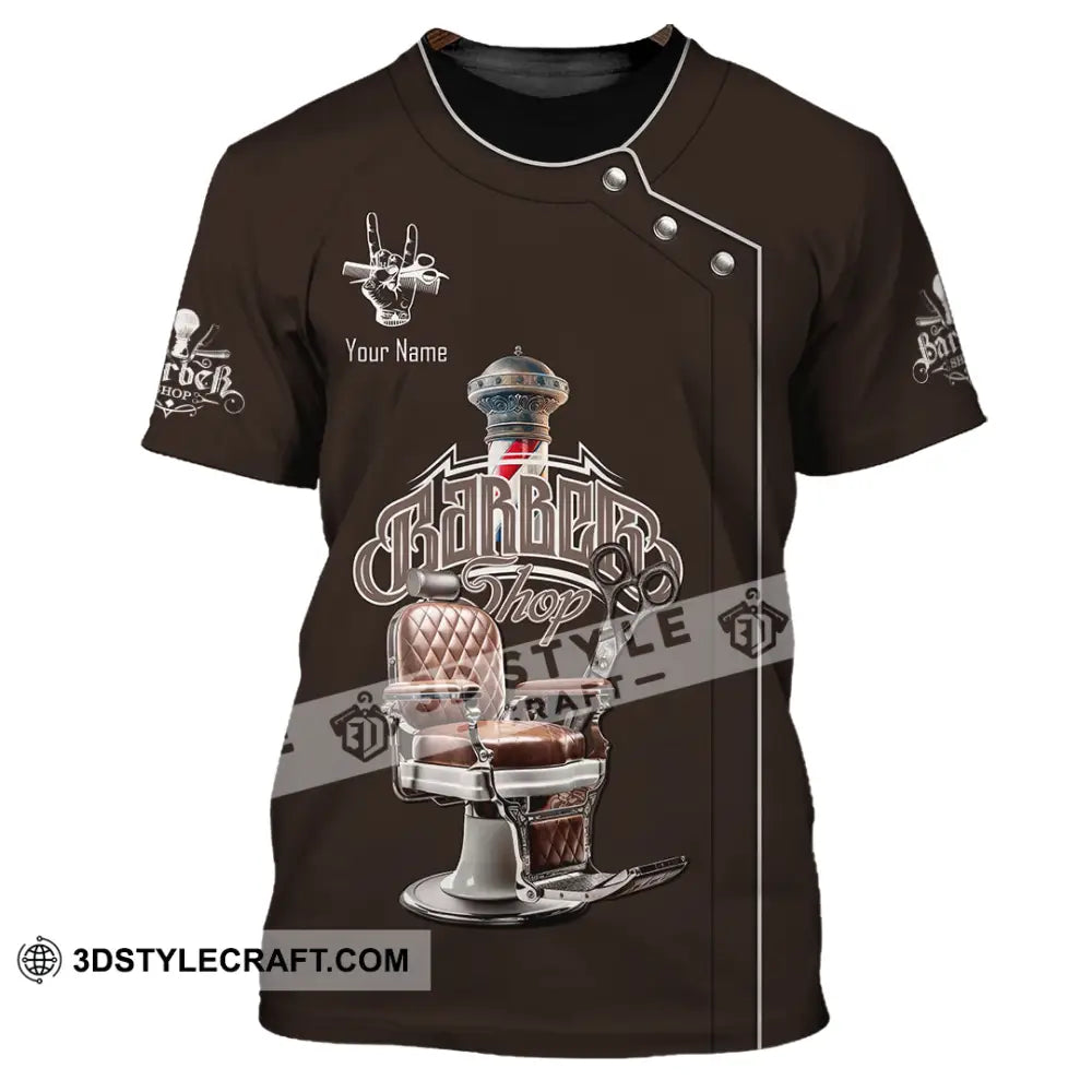 Unisex Shirt Custom Barber Shirt T Shirt / S T shirt