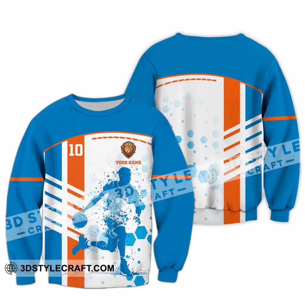Unisex Shirt - Custom Basketball 3D Shirt Long Sleeve / S T-shirt