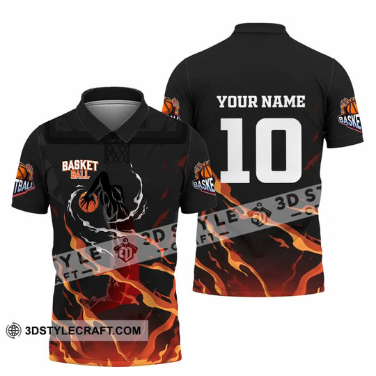 Unisex Shirt - Custom Basketball 3D Shirt style option 4