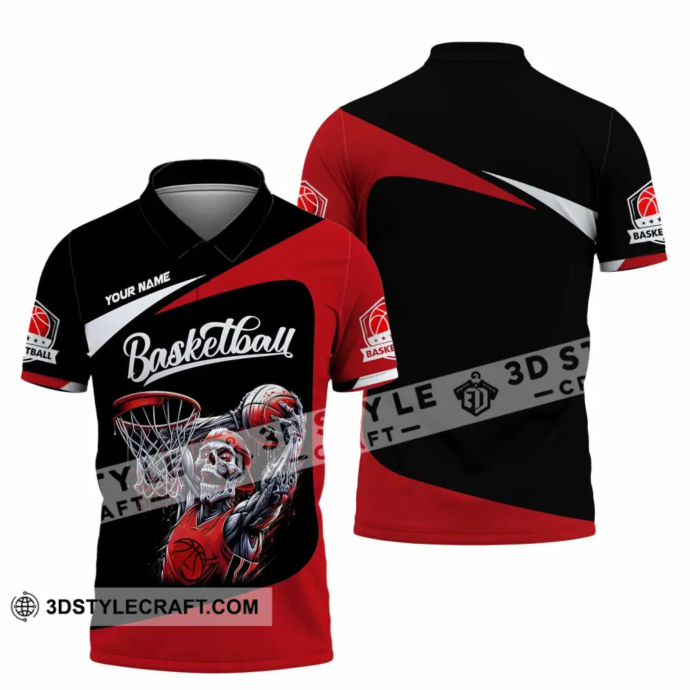 Unisex Shirt - Custom Basketball Sport Shirt Polo Shirt / S T-shirt