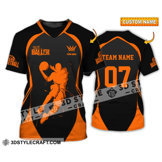 Unisex Shirt - Custom Basketball The Baller Shirt style option 1