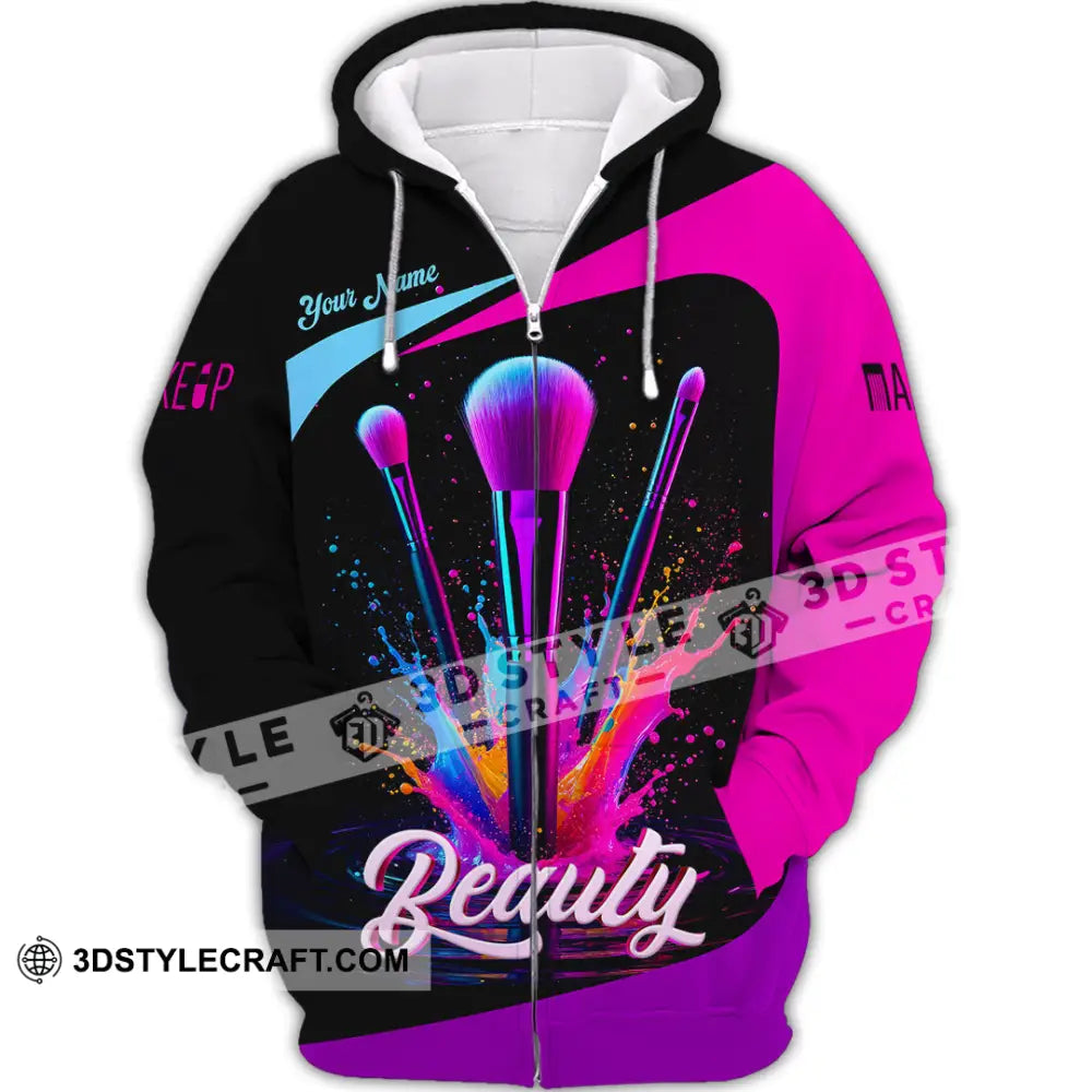 Unisex Shirt - Custom Beautiful 3D Shirt Zipper Hoodie / S T-shirt