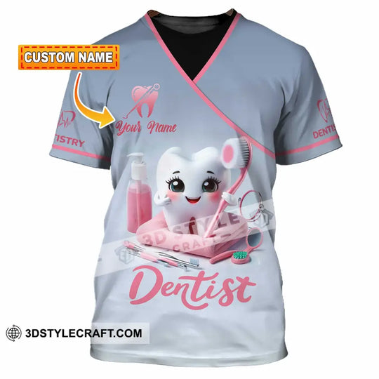 Unisex Shirt - Custom Beautiful Dentist Shirt style option 1