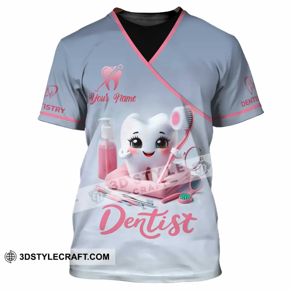 Unisex Shirt - Custom Beautiful Dentist Shirt T-Shirt / S T-shirt