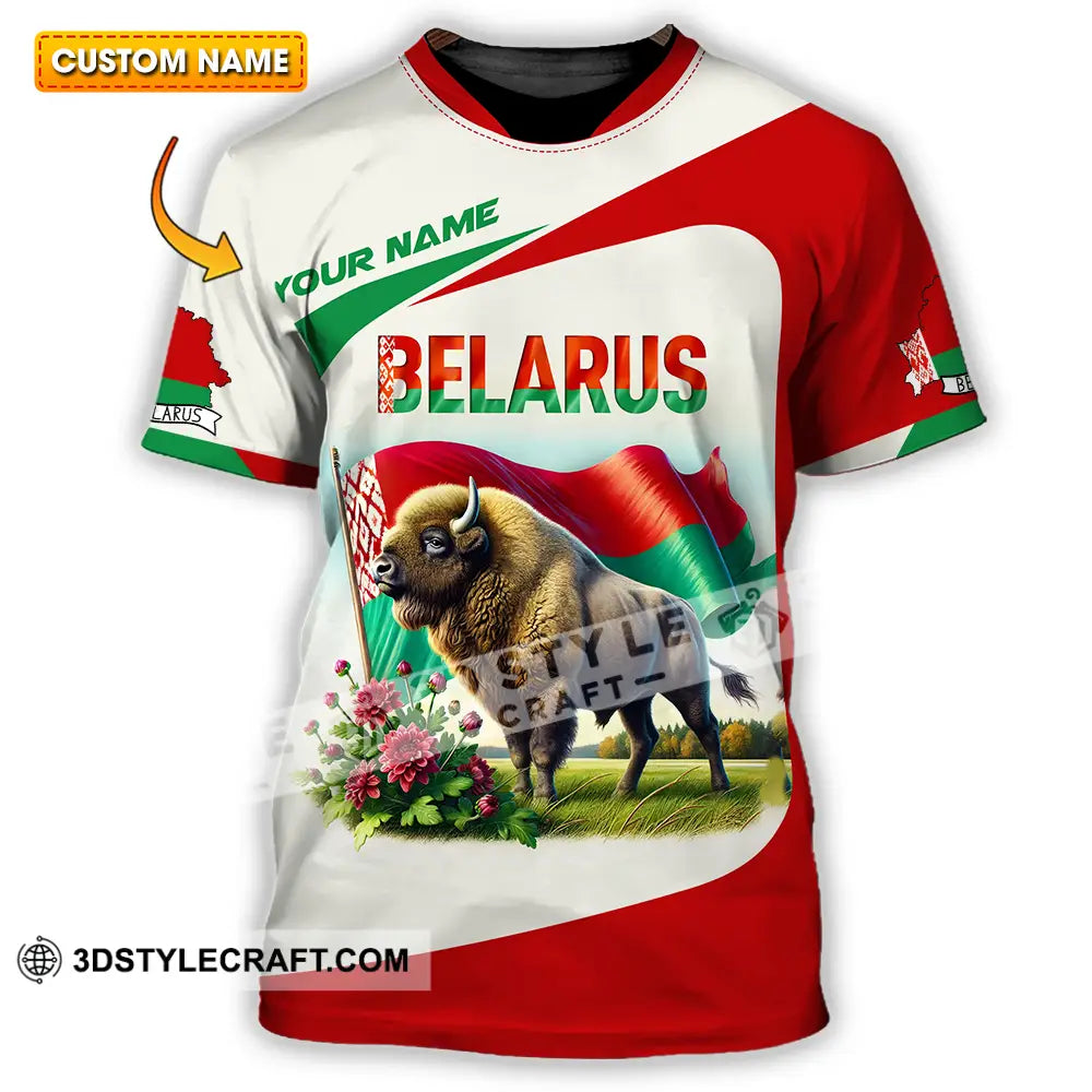 Unisex Shirt Custom Belarus Shirt T shirt