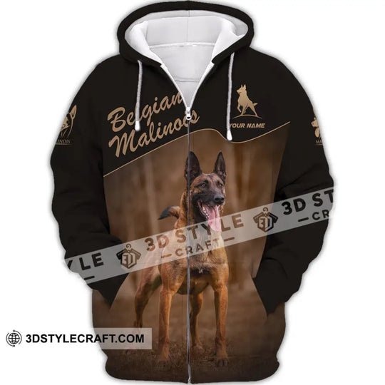 Unisex Shirt - Custom Belgian Malinois, Pet Lover Shirt style option 2