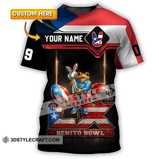 Unisex Shirt - Custom Benito Bowl 3D Shirt style option 1