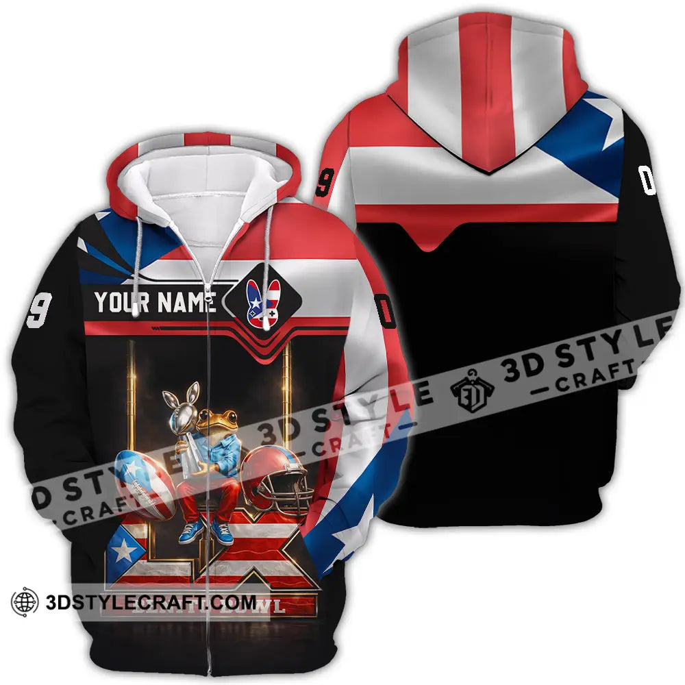 Unisex Shirt - Custom Benito Bowl 3D Shirt Zipper Hoodie / S T-shirt