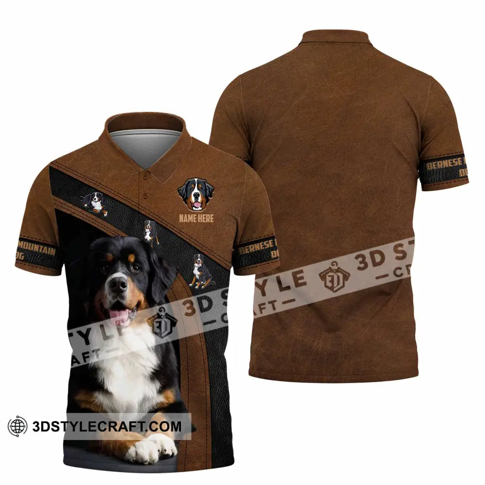 Unisex Shirt - Custom Bernese Mountain Dog Shirt Polo Shirt / S T-shirt