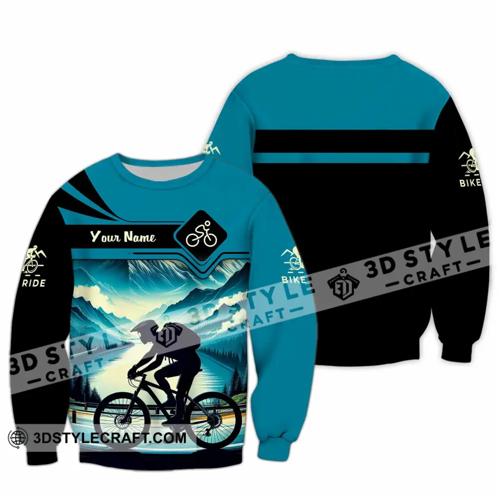 Unisex Shirt - Custom Bike Rider Shirt Long Sleeve / S T-shirt