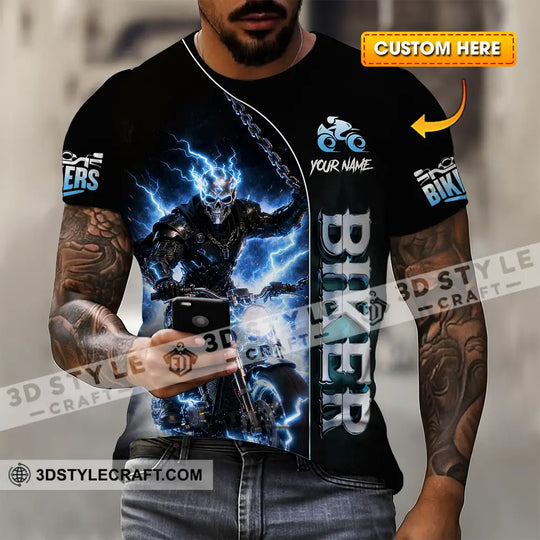 Unisex Shirt - Custom Biker 3D Shirt style option 2