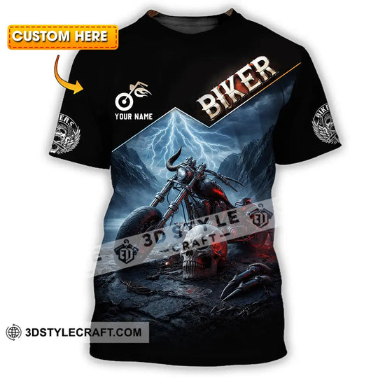 Unisex Shirt - Custom Biker 3D Shirt style option 1
