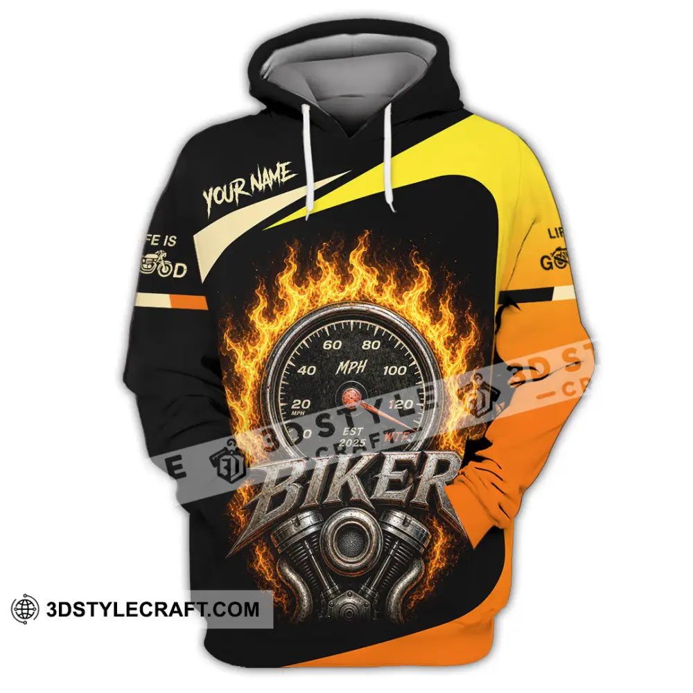 Unisex Shirt - Custom Biker Shirt - Hoodie / S - T-shirt