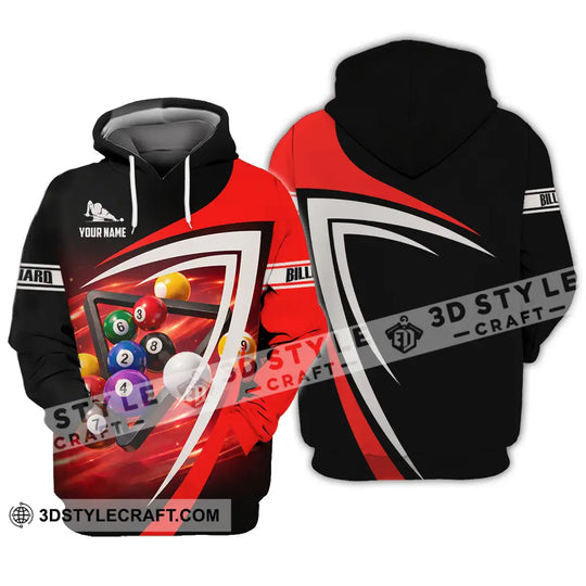 Unisex Shirt - Custom Billiard 3D Shirt style option 4