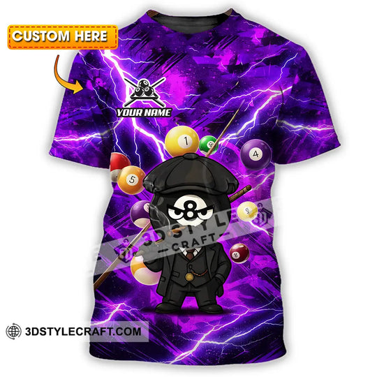 Unisex Shirt - Custom Billiard 3D Shirt style option 1