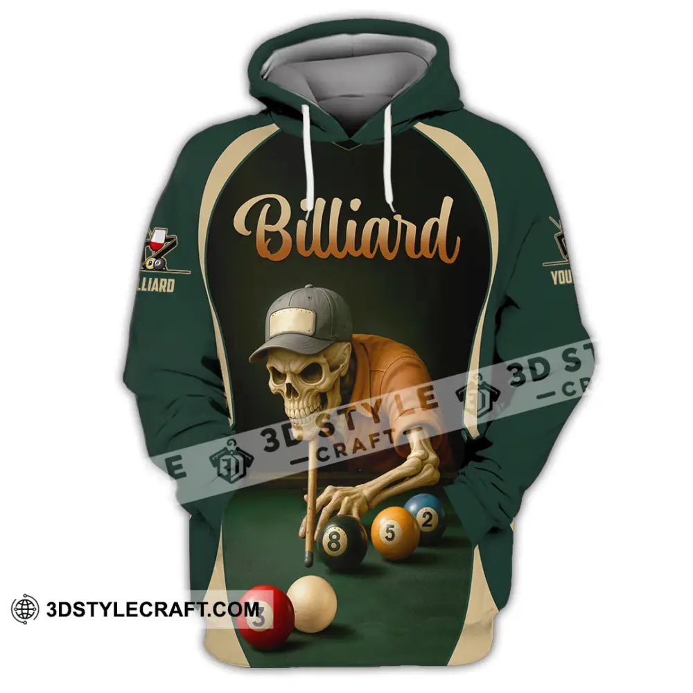 Unisex Shirt - Custom Billiard Shirt Hoodie / S T-shirt
