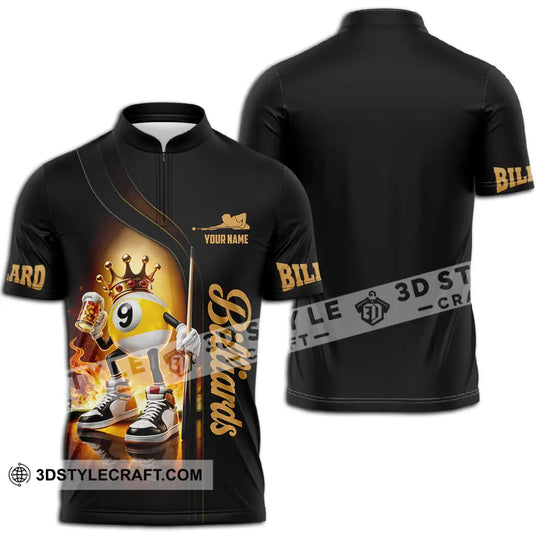 Unisex Shirt - Custom Billiards 3D Shirt style option 2