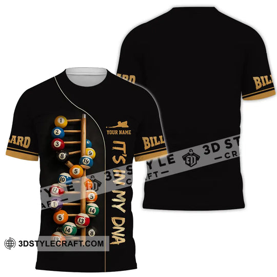 Unisex Shirt - Custom Billiards It's In My DNA 3D Shirt style option 2