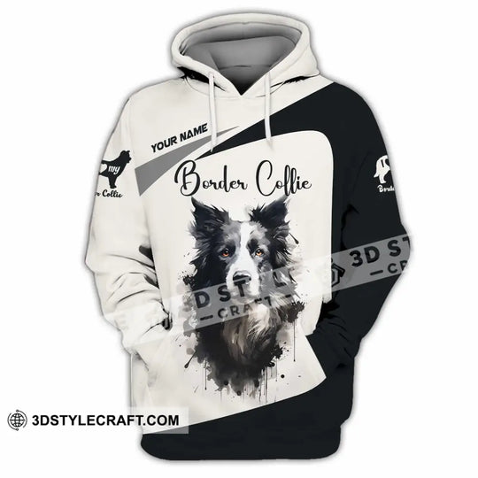 Unisex Shirt - Custom Border Collie 3D Shirt style option 4
