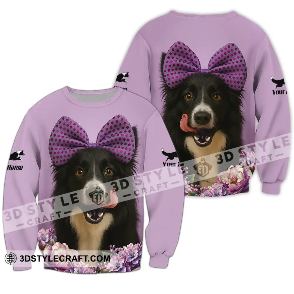 Unisex Shirt - Custom Border Collie Shirt Long Sleeve / S T-shirt