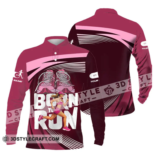 Unisex Shirt - Custom Born To Run 3D Shirt style option 4