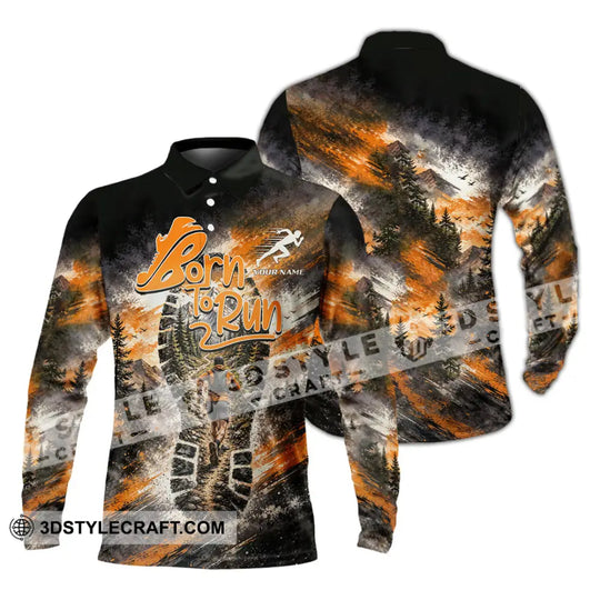Unisex Shirt - Custom Born To Run Shirt style option 4