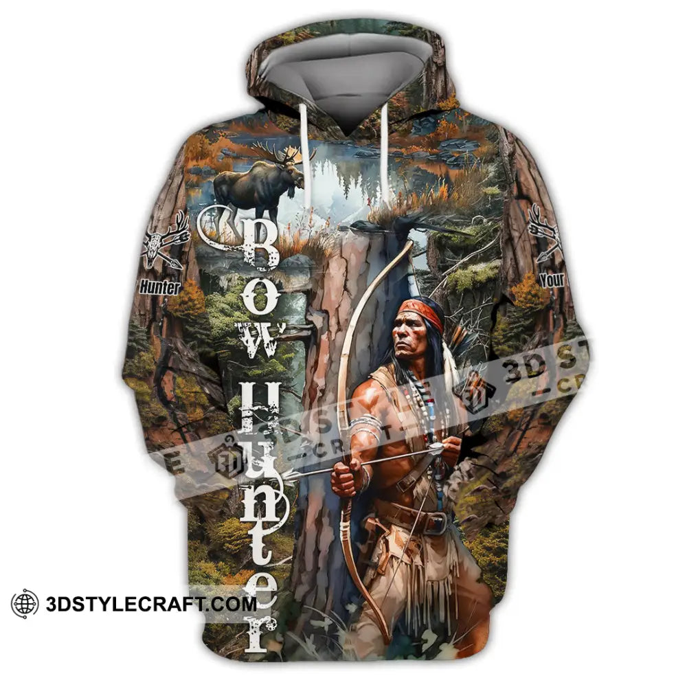 Unisex Shirt - Custom Bow Hunter Shirt Hoodie / S T-shirt