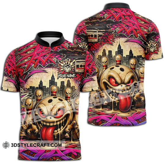 Unisex Shirt - Custom Bowling 3D Shirt style option 3