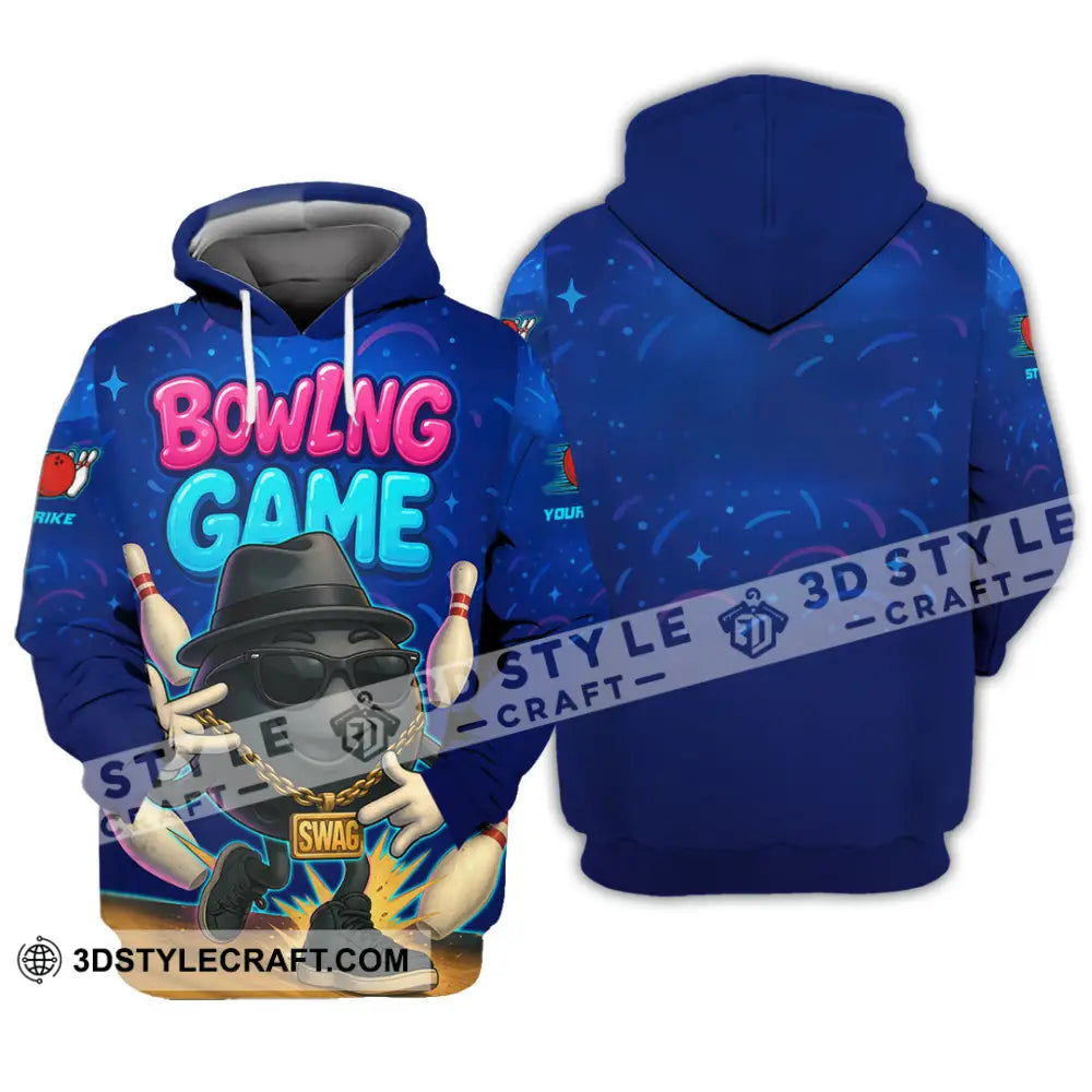 Unisex Shirt - Custom Bowling Game Swag Shirt Hoodie / S T-shirt