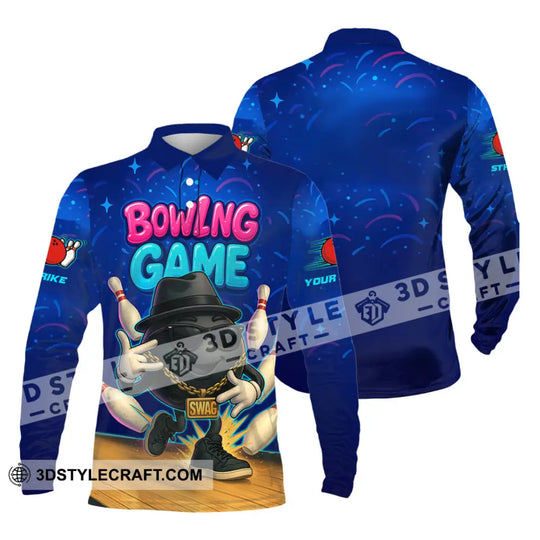 Unisex Shirt - Custom Bowling Game Swag Shirt style option 3