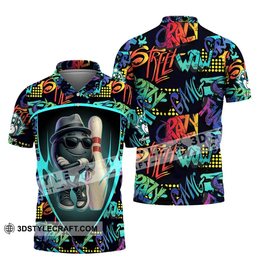 Unisex Shirt - Custom Bowling Gang Shirt Polo Shirt / S T-shirt