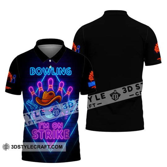 Unisex Shirt - Custom Bowling I Am On Strike Shirt style option 2