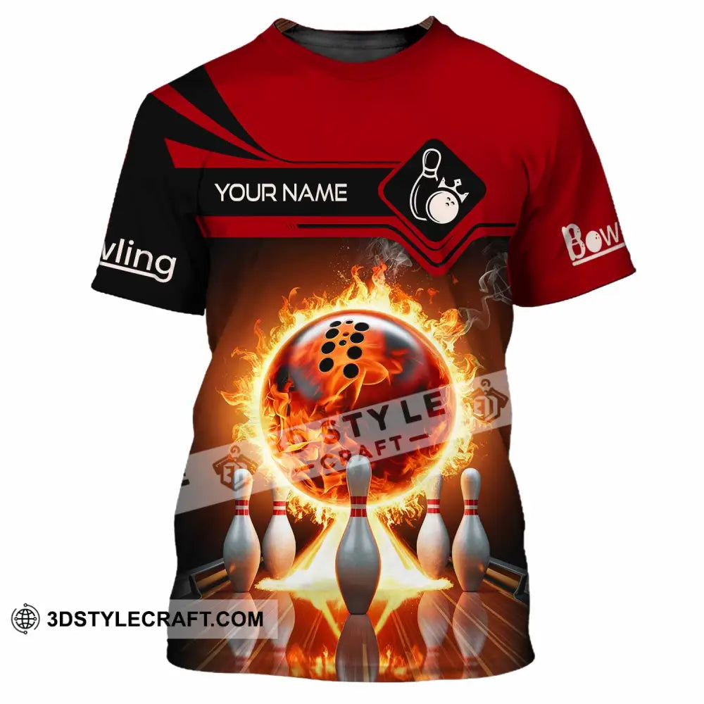 Unisex Shirt - Custom Bowling Player Shirt T-Shirt / S T-shirt
