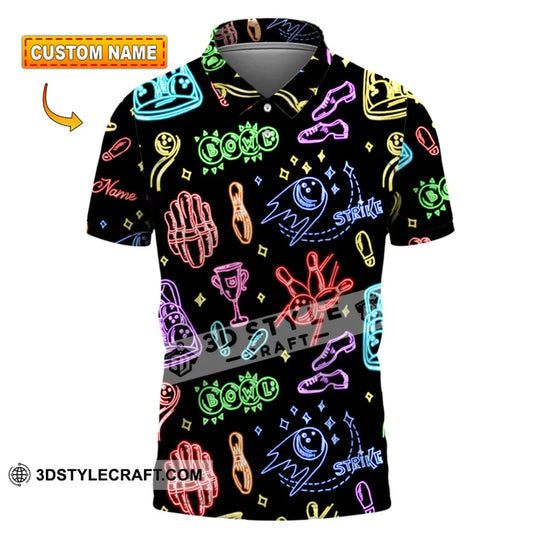 Unisex Shirt - Custom Bowling Strike Shirt style option 1